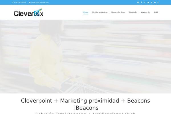 cleverox.com site used The7