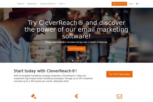 cleverreach.com site used Cleverpress