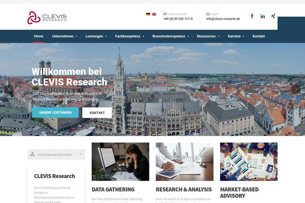 clevis-research.de site used Cargopress-pt-child
