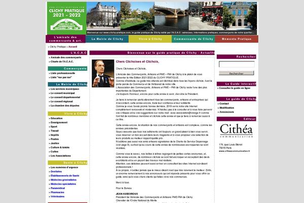 clichy-pratique.com site used Clichy-pratiquecom