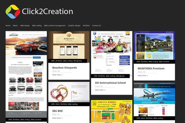 click2creation.com site used Gridly