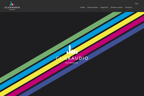 clickaudio.es site used Onepager2