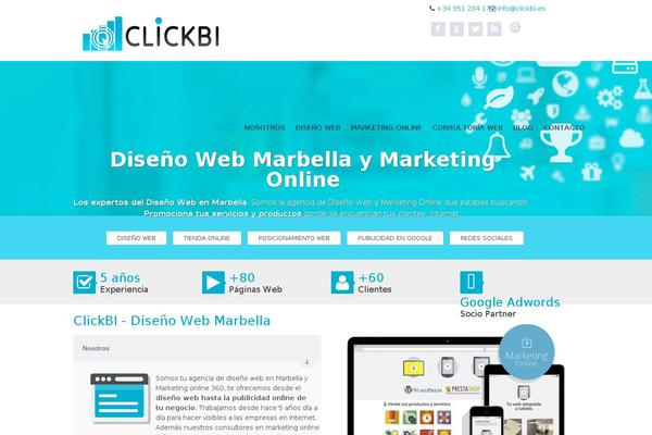 clickbi.es site used Clickbi