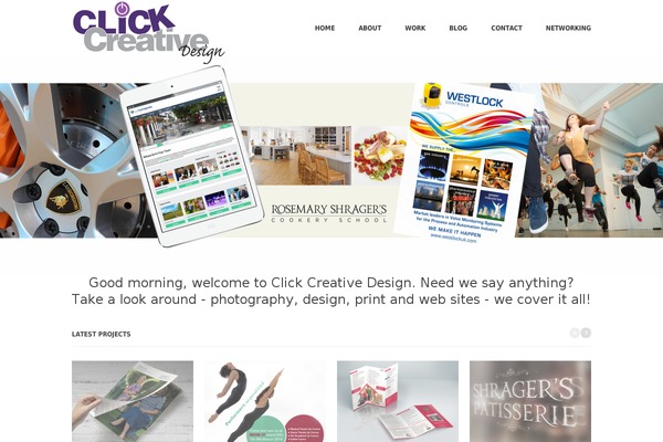 Click theme site design template sample