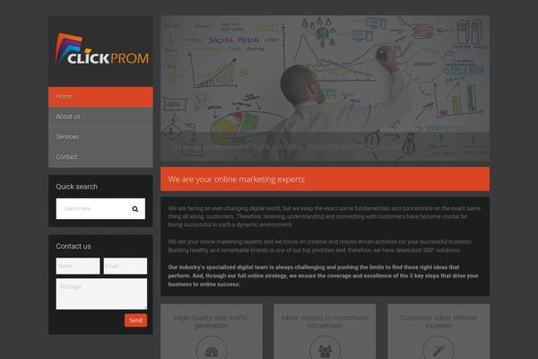 clickprom.com site used Clickprom