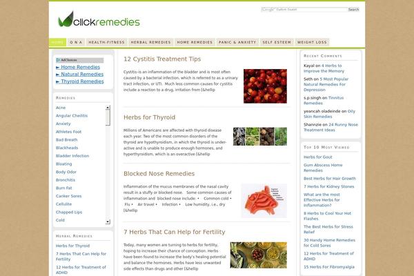 Thesis 1.8 theme site design template sample