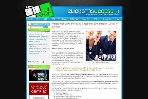 clicks-to-success.com site used Official