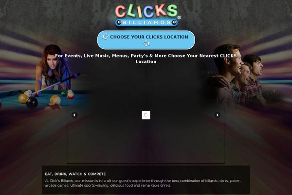 clicks.com site used Webdiner