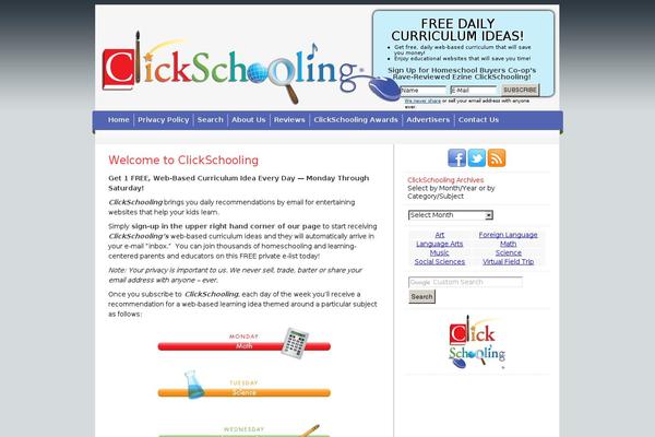 clickschooling.com site used Homefires-green-park-2