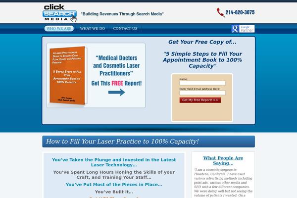 clicksearchmedia.com site used Clicksearchmedia