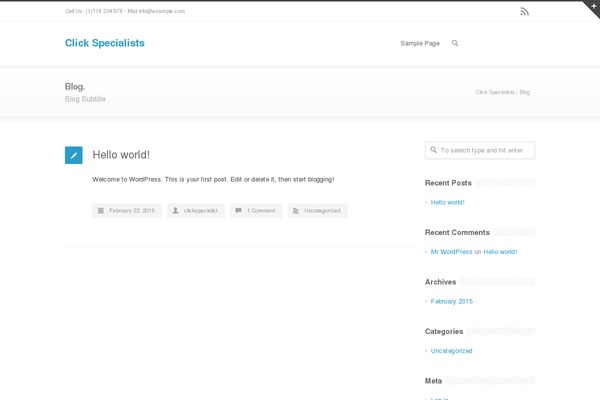 Inovado theme site design template sample