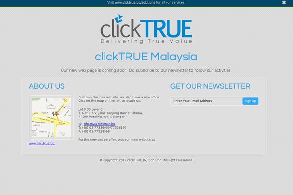 clicktrue.com.my site used Clicktrue