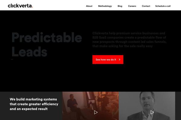 clickverta.com site used Clickverta_2.0