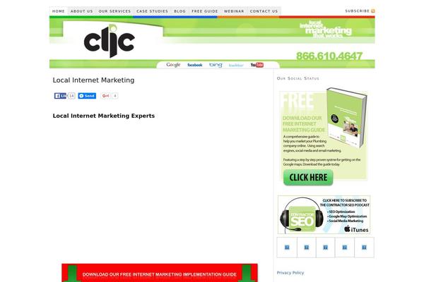 cliclocal.net site used Thesis 1.8