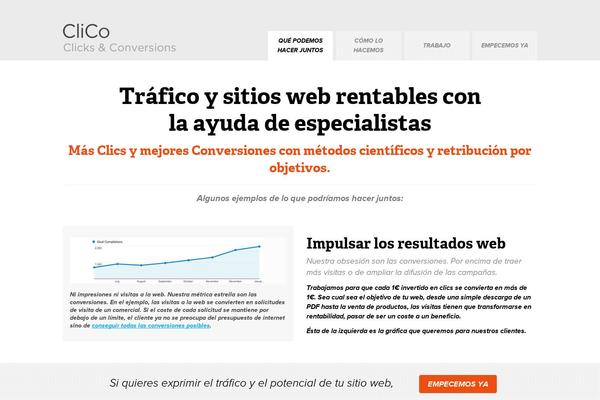clicodigital.com site used Clico