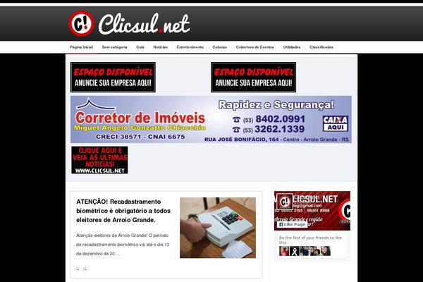 clicsul.net site used Template_legal