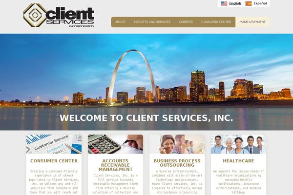 clientservices.com site used Clientservices