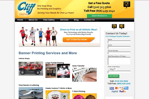 cliffdigital.com site used Cliff1
