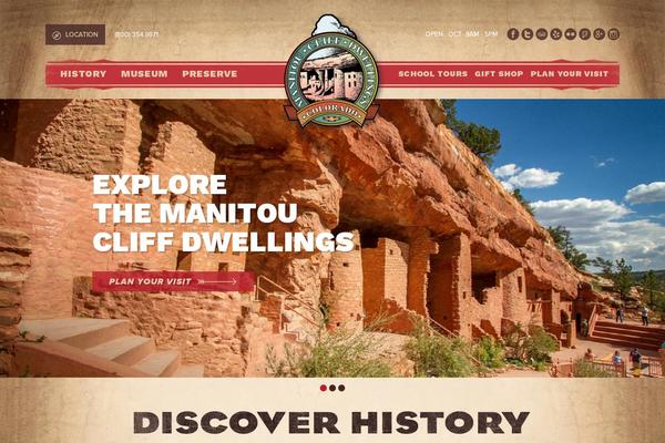 cliffdwellingsmuseum.com site used Total Child