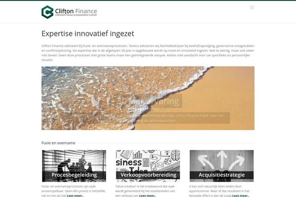 Avada theme site design template sample