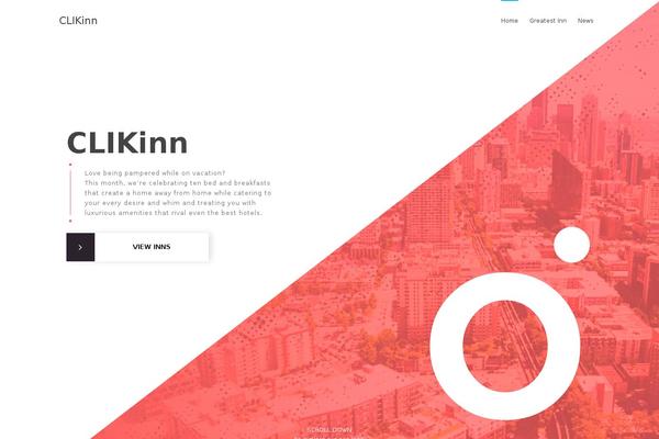 KLEO theme site design template sample