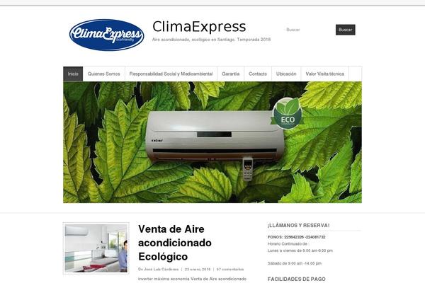 climaexpress.cl site used Simple Catch Pro