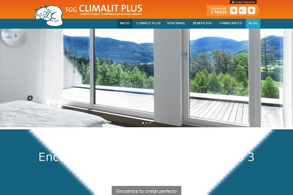 Site using Climalit_materiales plugin