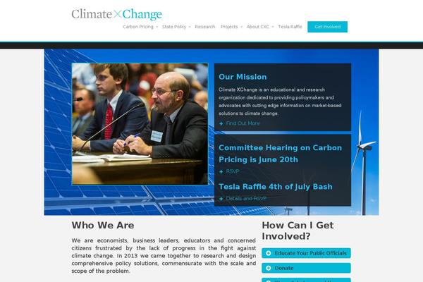 climate-xchange.org site used Climatexchange