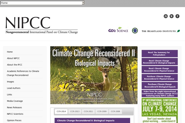 climatechangereconsidered.org site used Londonpress
