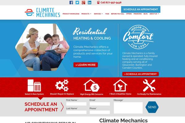 climatemechanics.com site used Climatemechanics