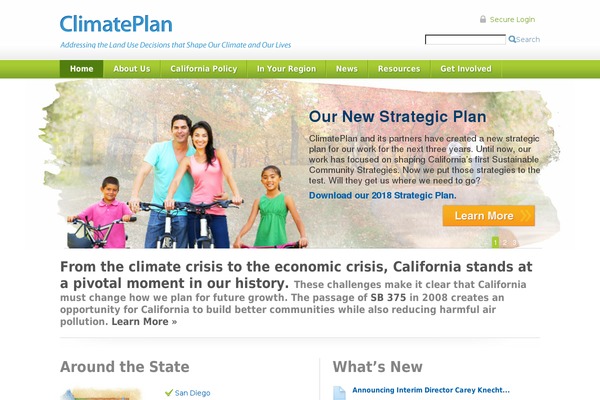 ClimatePlan theme websites examples