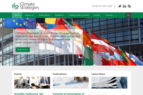 climatestrategies.org site used Custom-cs