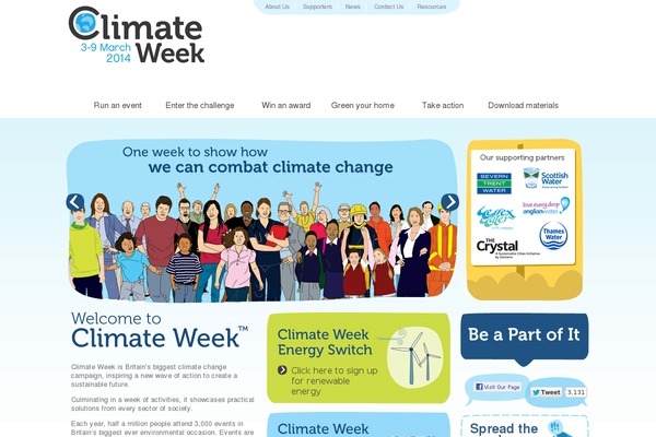 climateweek.com site used Climateweek
