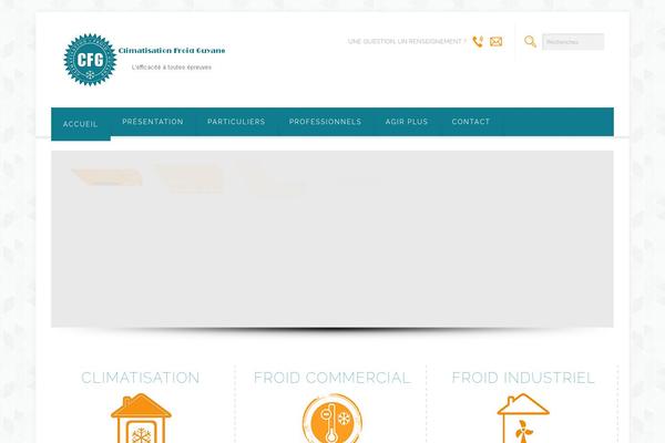 Cfg theme site design template sample