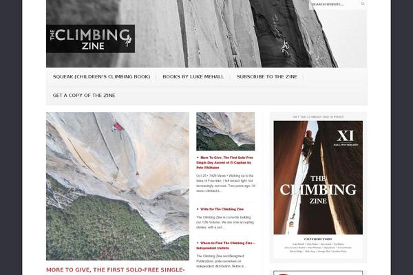 climbingzine.com site used Climbingzine