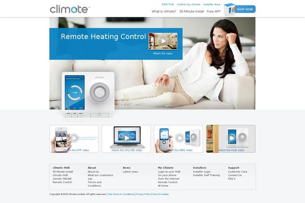 climote.ie site used Climote_two