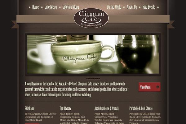 clingmancafeasheville.com site used Ermark-adora