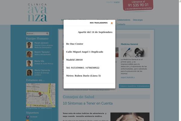 Avanza WordPress theme, websites list used Avanza theme Avanza theme websites examples