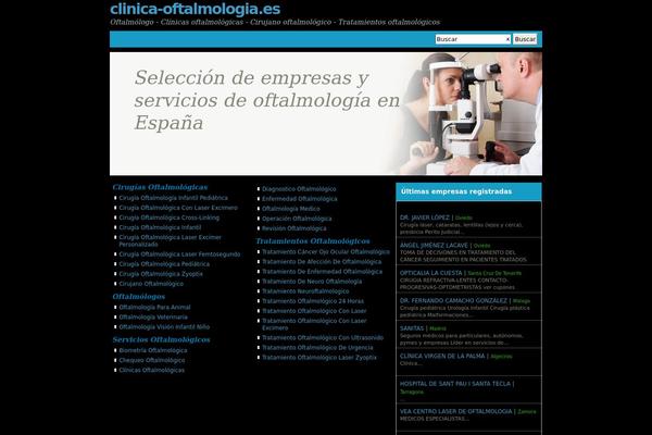 clinica-oftalmologia.es site used Directory