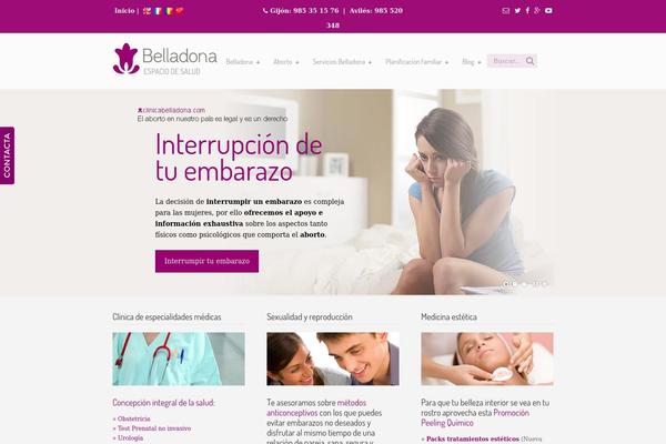 clinicabelladona.com site used Belladona