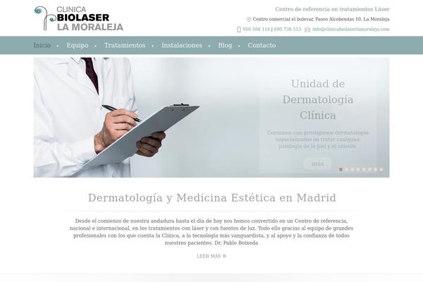 clinicabiolaserlamoraleja.com site used Liberty
