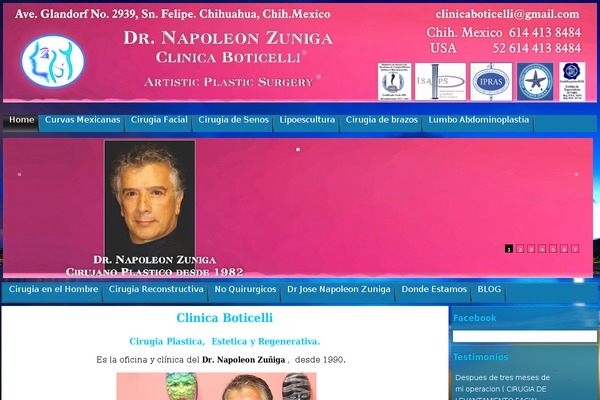 clinicaboticelli.com site used Isida
