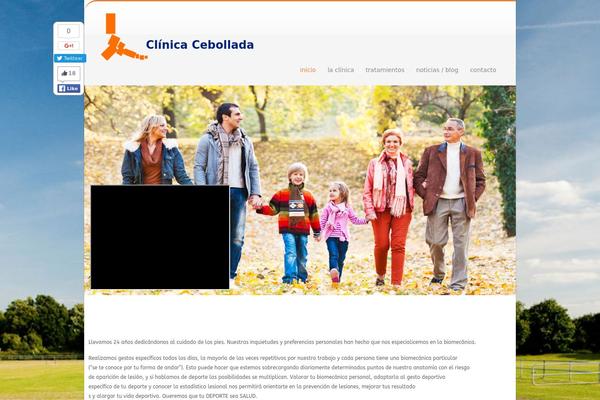 clinicacebollada.com site used Eudora-wp