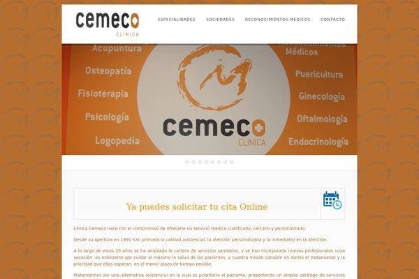 clinicacemeco.com site used Dandelion v.2.6.8