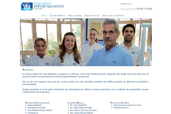 clinicadentalmahfoud.com site used Cmerlo