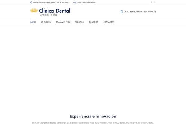 Dental-clinic theme site design template sample