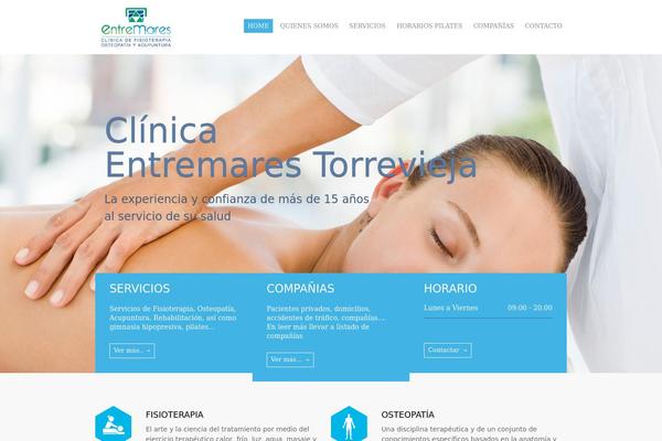 clinicaentremares.com site used Clinica-entremares-2018