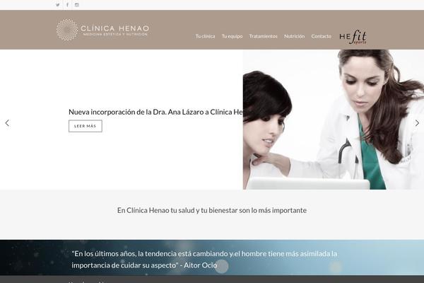 clinicahenao.com site used Salient