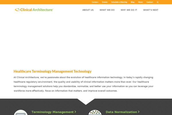 clinicalarchitecture.com site used Jointswp-css-master