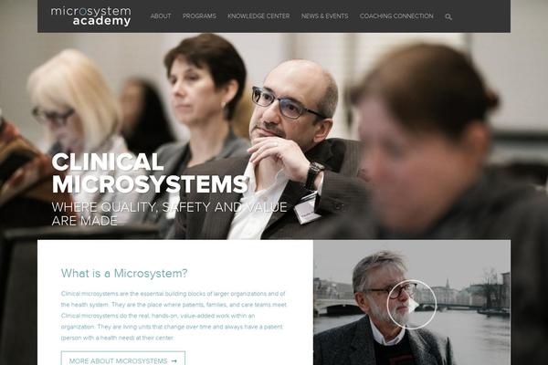 clinicalmicrosystem.org site used Agile